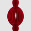 Paper Jousting Finial Decoration Red