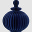 Paper Bulb Finial Decoration Blue