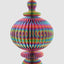 Paper Bulb Finial Decoration Multi Colour