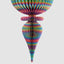 Paper Bulb Finial Decoration Multi Colour