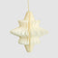 Paper Star Decoration Small White