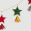 Shasa Tasselled Star Garland