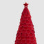 Scallop Leaf Cone Tree Red Large