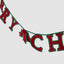Merry Christmas Garland Red