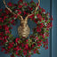 Holly Verdant Leaf Wreath 75cm