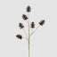 Glitter Pinecone Spray Brown