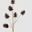 Glitter Pinecone Spray Brown
