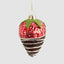 Glass Dipped Strawberry Tree Decoration
