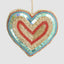 Astini Heart Decoration Red Blue