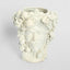 Sicilian King Moro Head Ceramic Vase White Large