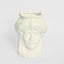 Sicilian King Moro Head Ceramic Vase White Small