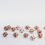 Checker Capiz Garland Red