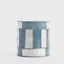 Blue Stripe Capiz Drum