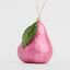 Handpainted Capiz Pear Decoration Pink