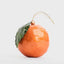 Handpainted Capiz Orange Decoration