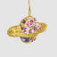 Flora Sequin Saturn Decoration