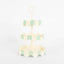 Ciao Bella 3 Tier Stand Green & White