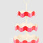 Ciao Bella 3 Tier Stand Red & Pink