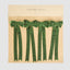 Verdant Velvet Bow Garland Green