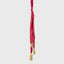 Velvet Ribbon Bell Ornament Red