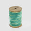 Velvet Ribbon Roll w. Gold Trim Emerald Green 20mm x 10m