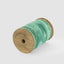 Velvet Ribbon Roll w. Gold Trim Emerald Green 20mm x 10m