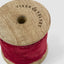 Frayed Velvet Ribbon Red 50mm x 5m