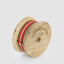 Designer Grosgrain Stripe Red, Green & Gold 25 mm x 10m