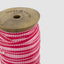 Fuchsia Velvet Ticking Ribbon 15mm x 10m