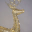 Wrapt Light Up Golden Reindeer Medium