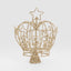 Vintage Tinsel Crown Decoration Large