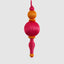 Silk Finial Fuchsia & Orange