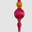 Silk Finial Fuchsia & Orange
