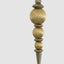 Silk Finial Champagne & Gold
