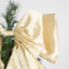 Large Silk Bow Cream