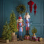 Soft-Touch Potted Light Up Tree with Basket 120cm