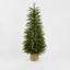 Soft-Touch Potted Light Up Tree with Basket 150cm