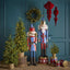 Soft-Touch Potted Light Up Tree with Basket 150cm