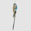 Shixi Sequin Budgie Bird Blue