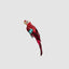 Donatella Sequin Parrot Red