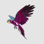 Amora Sequin Flying Parrot Small