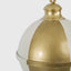 Melody Bell Gold & White 25cm