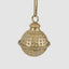 Dimple Hanging Bell Gold 15cm