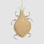 Maharajah Beaded Beetle Decoration Green