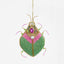 Maharajah Beaded Beetle Decoration Pink & Green