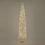 Celestial Light Up Tree 210cm with 1224 LED Twinkling Lights