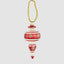 Vintage Scarlet Finial Decoration