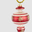 Vintage Scarlet Finial Decoration