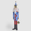 Antique Nutcracker w. Drum Blue & Red