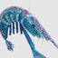 Lester Glitter Prawn Ornament Blue Pink